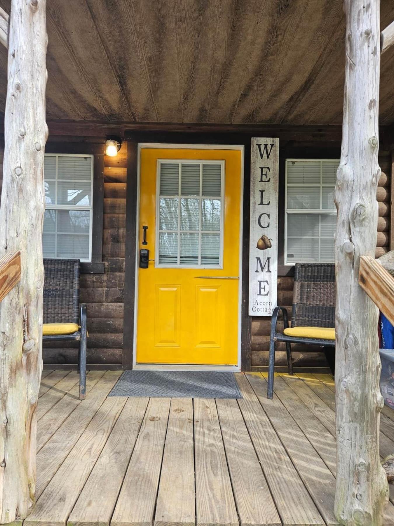 Acorn Cottage At Hocking Vacations Logan Exterior foto